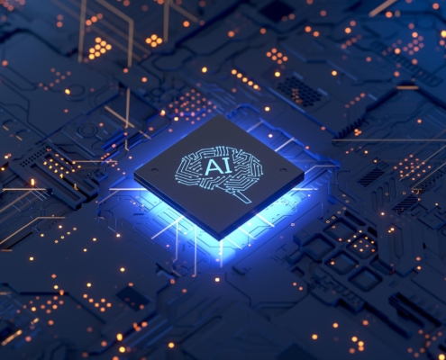 AI computer processing chip